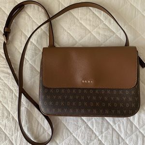 Brown DNKY Crossbody Bag